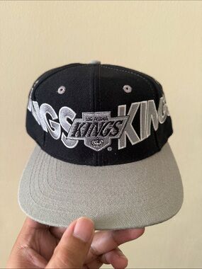 Los Angeles Kings Black and Gray Snapback Hat